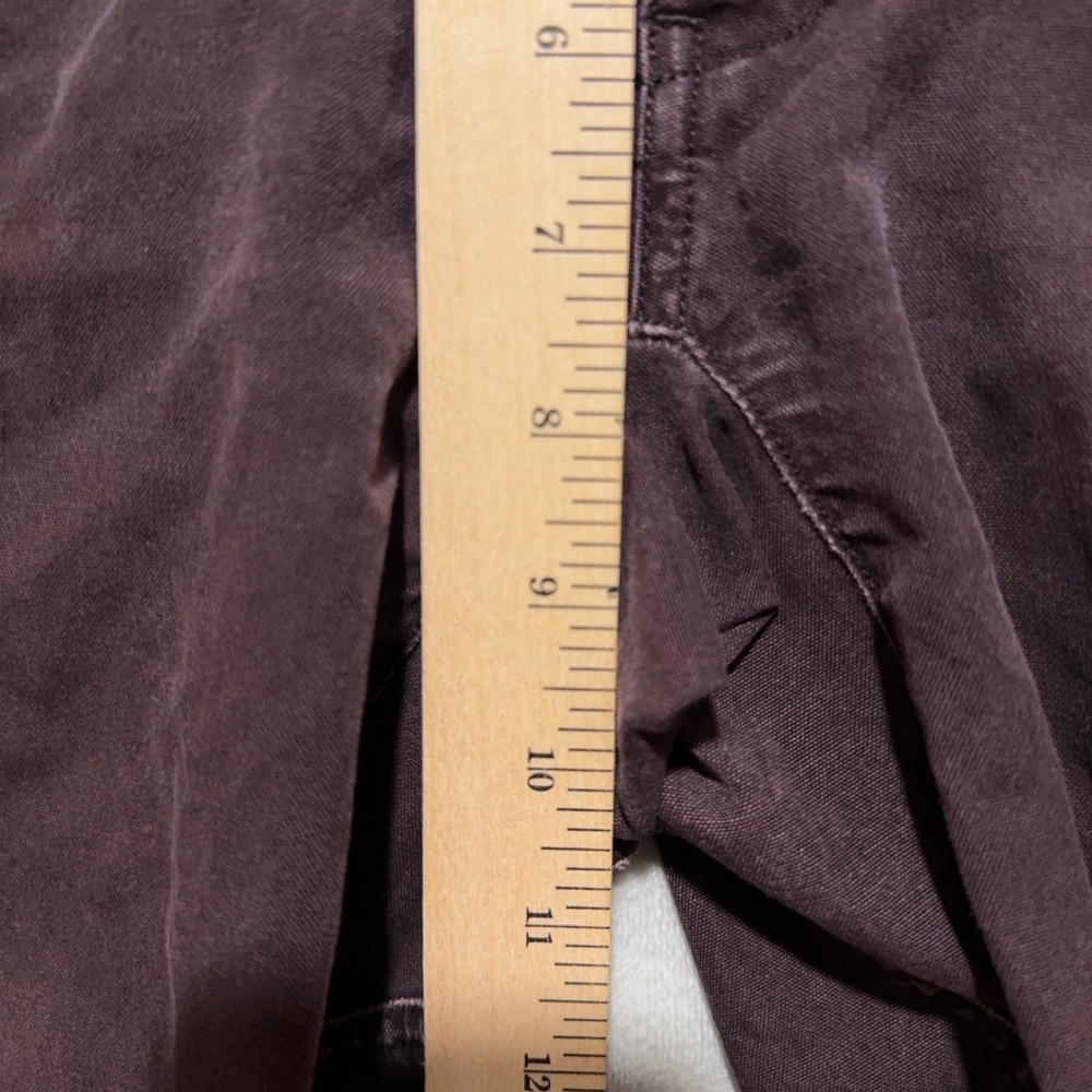 Arcteryx Womens 8 Cargo Pants Purple Cotton Canvas Straight Leg Hiking Outdoor - Picture 8 of 12